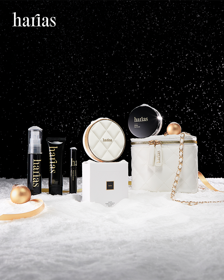 ハリアス 2025クリスマス限定コフレ （クッションファンデなし） HARIAS | 今日よりもっと美しく、キレイのその先へ