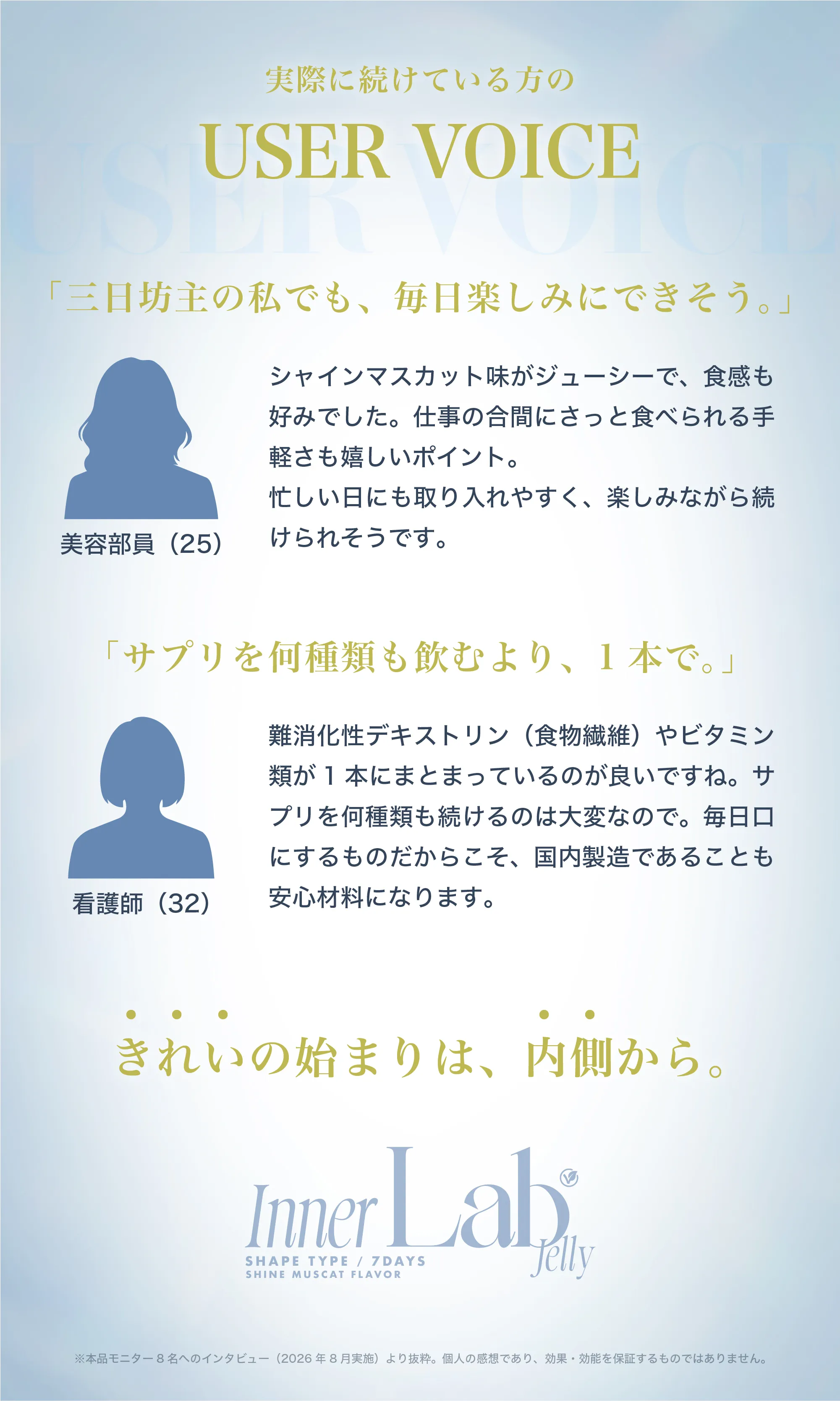実際に続けている方のユーザーボイス
