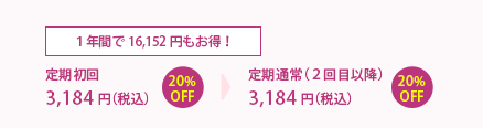 １年間で16,152円もお得！